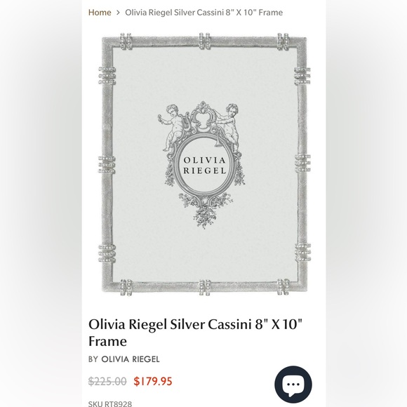 Olivia Riegel 8 x 10 Cassini frame - Picture 2 of 2